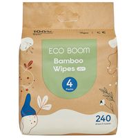 Eco Boom Bamboo Wipes Value Pack 